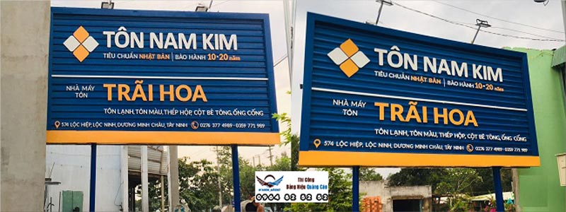 bảng hiệu tôn gia bang hieu ton song