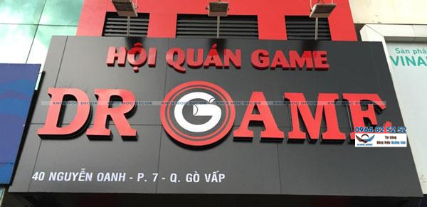 làm bảng hiệu tiệm net 2024 bien quang cao quan net 0123235